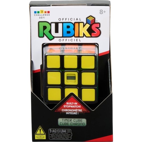 Spin Master Rubiks rubik Κύβος του Ρούμπικ 3χ3 με χρονόμετρο 6074028 681147083561