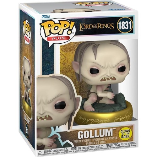 Funko pop! plus: lord of the rings s9 – gollum - glow in the dark - collectable v 86429 889698864299