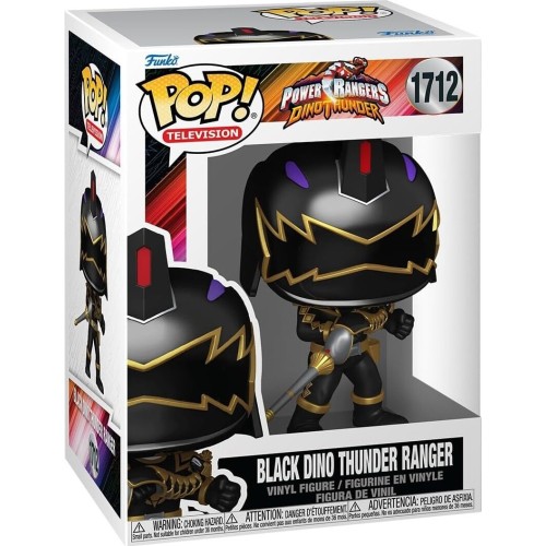 Funko pop! tv: power rangers dino thunder - black dino ranger - collectable vinyl 86269 889698862691