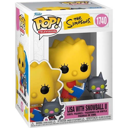 Funko pop! and buddy: the simpsons - lisa simpson and snow ball - collectable vin 86409 889698864091