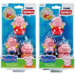 TOMY Toomies Βρεφικό Παιχνίδι Μπάνιου Οικογένεια Peppa Pig Squirters Για 18+ Μηνών 1000-73105 5011666734135