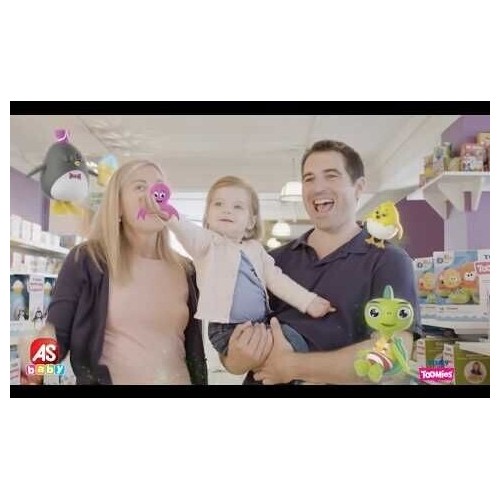 TOMY Toomies Βρεφικό Παιχνίδι Μπάνιου Οικογένεια Peppa Pig Squirters Για 18+ Μηνών 1000-73105 5011666734135