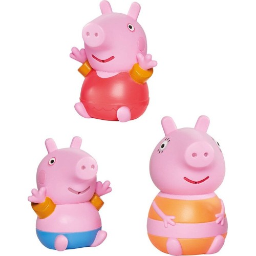 TOMY Toomies Βρεφικό Παιχνίδι Μπάνιου Οικογένεια Peppa Pig Squirters Για 18+ Μηνών 1000-73105 5011666734135