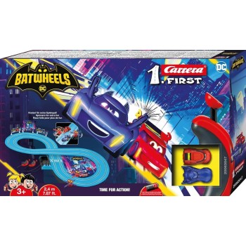 DC The Batman carrera slot 1.first: batwheels time for action - 1:50 20063047 4007486630475