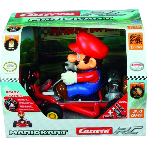 carrera r/c car: 2,4ghz mario kart pipe kart - mario 370200989P 9003150131953