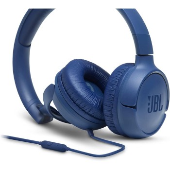JBL Tune 500 Ενσύρματα On Ear Ακουστικά Navy Μπλε JBL1008BL 6925281939945