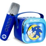 otl technologies Φορητό Ηχείο Otl  - Sonic The Hedgehog Popsing Karaoke Speaker And Microphone, Μπλε  5055371631334