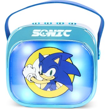 otl technologies otl Portable Speaker - Sonic the Hedgehog Popsing Karaoke Speaker and Microphone, Blue  5055371631334