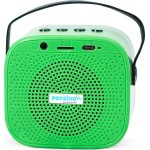 otl technologies φορητό ηχείο otl  - minecraft popsing karaoke speaker and microphone, πράσινο  5055371631358