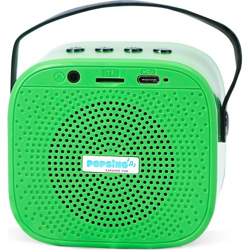 otl technologies otl Portable Speaker - Minecraft Popsing Karaoke Speaker and Microphone, Green  5055371631358