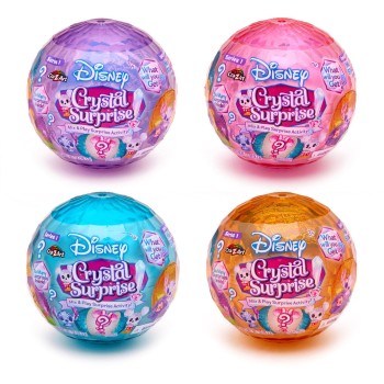 Lexibook Cra-Z-Art Disney Crystal Surprise Reveal Balls Series 2,5 Μπάλα Με Δώρο Έκπληξη - Κρυστάλλινες Φιγούρες 3+ Ετών - 1 Τμχ