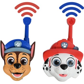 Lexibook Παιδικά Walkie Talkies Paw Patrol 500m Ασύρματη Επικοινωνία με Τρισδιάστατα Σχέδια 3+, 2+ Παίκτες 25.TW18PA 33807431059