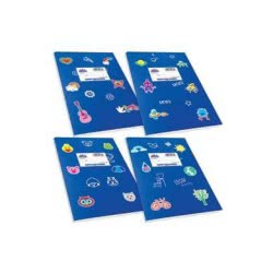 SKAG Τετράδιο Μπλε Χρωματιστό Κλασικά Super 17 X 25 - 50 Φύλλων 80Gr 1Τμχ 246859 5201303246859