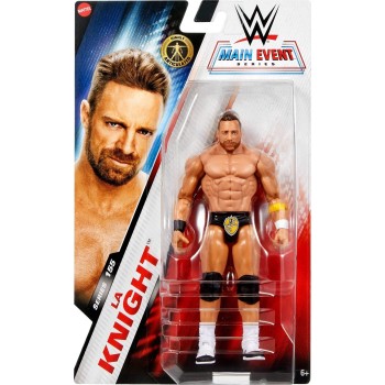 Mattel WWE LA Knight Action Figure, Main Event Series 155 6-inch Collectible Superstar With Articulation GDF62 / JCV47 194735276