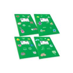 SKAG Τετράδιο Πράσινο Χρωματιστό Κλασικά Super 17X25-50 Φύλλων 80Gr 1Τμχ 246866 5201303246866