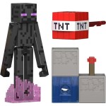 mattel minecraft φιγούρες 8εκ. minecraft redstone charged enderman GTP08 / JJR88 194735341269