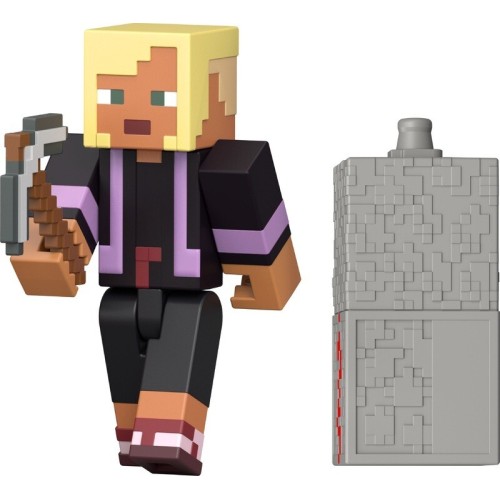 mattel minecraft φιγούρες 8εκ. minecraft redstone charged kai figu GTP08 / JJR86 194735341085