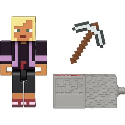 mattel minecraft φιγούρες 8εκ. minecraft redstone charged kai figu GTP08 / JJR86 194735341085
