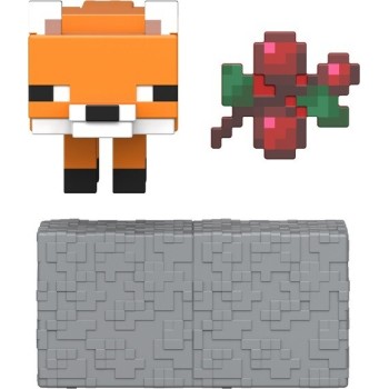 Mattel Minecraft Redstone Charged Fox Figure GTP08 / JJR89 194735341184