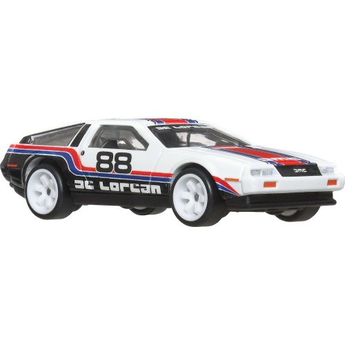 Mattel hot wheels hw συλλεκτικa αυτοκινητάκια - νταλίκα με αυτοκινητάκι hw delorean dmc12 FLF56 / JBM35 194735263646