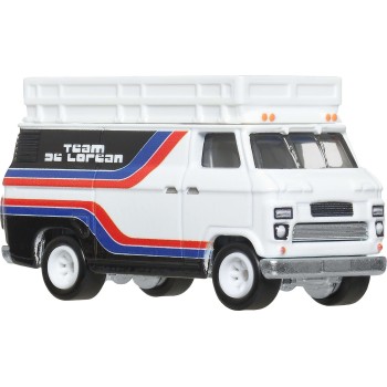 Mattel hot wheels hw συλλεκτικa αυτοκινητάκια - νταλίκα με αυτοκινητάκι hw delorean dmc12 FLF56 / JBM35 194735263646