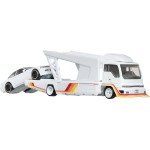 Mattel Hot Wheels Team Transport Truck & Race Car, Gift for Racing Collectors FLF56 / JBM32 194735263707
