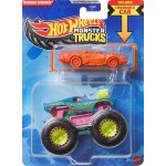 Mattel hot wheels monster trucks όχημα με αυτοκινητακι hw mt die-cast and truck 14 GRH81 / JJT65 194735341535
