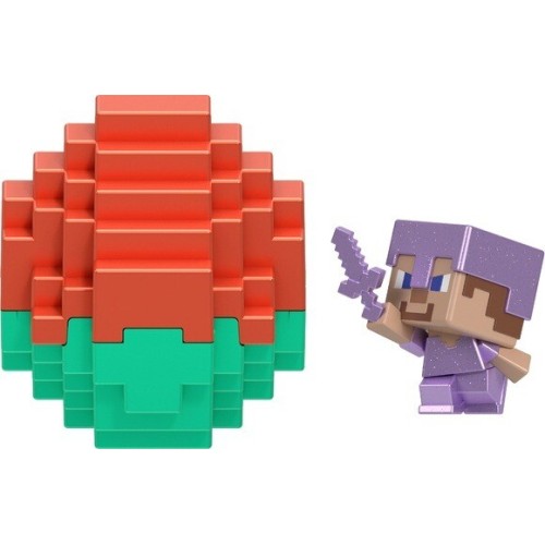 Mattel Minecraft Mini Mode Spawn Egg With Surprise Mini Figure HXT64 / JJV70 194735342624