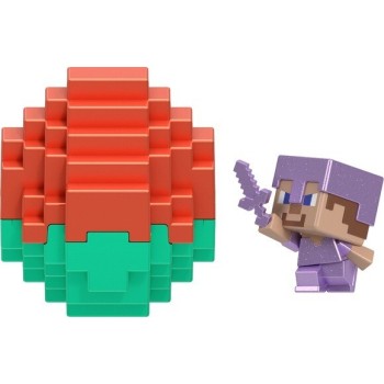 Mattel Minecraft Mini Mode Spawn Egg With Surprise Mini Figure HXT64 / JJV70 194735342624