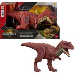 Mattel Jurassic World Rebirth Wild Roar Aucasaurus Dinosaur Toy, Tail Controlled Attack Chomp & Sound JGB87 / JGB88 194735309764