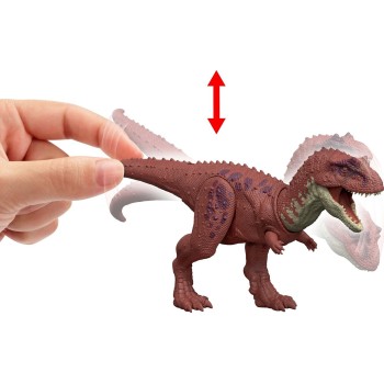 Mattel Jw Rebirth - Δεινόσαυροι Με Κινουμενα Μελη, Λειτουργια Επίθεσης Και Ηχους Jurassic World Wild Roar Aucasaurus Jw Rebirth 