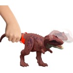 Mattel Jurassic World Rebirth Wild Roar Aucasaurus Dinosaur Toy, Tail Controlled Attack Chomp & Sound JGB87 / JGB88 194735309764