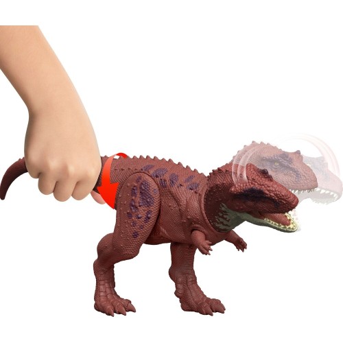 Mattel Jw Rebirth - Δεινόσαυροι Με Κινουμενα Μελη, Λειτουργια Επίθεσης Και Ηχους Jurassic World Wild Roar Aucasaurus Jw Rebirth 