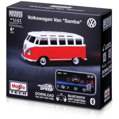 MAISTO 1:41 Die-Cast Metal RC (Bluetooth Car) 49/82650 B 090159826507
