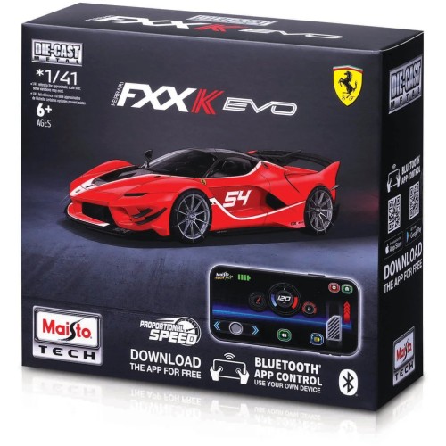 MAISTO 1:41 Die-Cast Metal RC (Bluetooth Car) 49/82650 B 090159826507