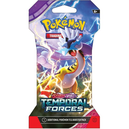 κάισσα Pokemon Pokemon TCG: Scarlet & Violet - Temporal Forces Sleeved Booster Pack (10 Cards) POK856631 0820650856426