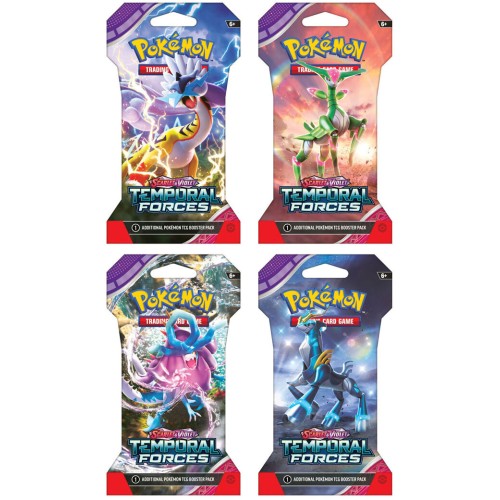 κάισσα Pokemon Pokemon TCG: Scarlet & Violet - Temporal Forces Sleeved Booster Pack (10 Cards) POK856631 0820650856426
