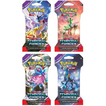 κάισσα Pokemon Pokemon TCG: Scarlet & Violet - Temporal Forces Sleeved Booster Pack (10 Cards) POK856631 0820650856426
