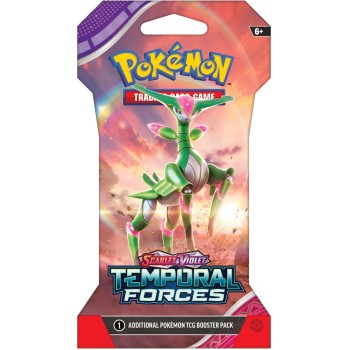 κάισσα Pokemon Pokemon TCG: Scarlet & Violet - Temporal Forces Sleeved Booster Pack (10 Cards) POK856631 0820650856426