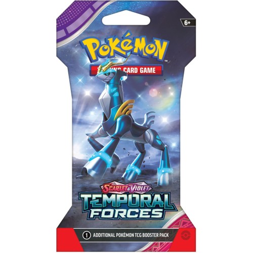 κάισσα Pokemon Pokemon TCG: Scarlet & Violet - Temporal Forces Sleeved Booster Pack (10 Cards) POK856631 0820650856426