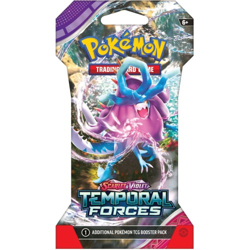 κάισσα Pokemon Pokemon TCG: Scarlet & Violet - Temporal Forces Sleeved Booster Pack (10 Cards) POK856631 0820650856426