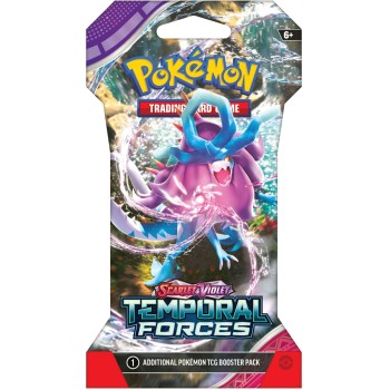 κάισσα Pokemon Pokemon TCG: Scarlet & Violet - Temporal Forces Sleeved Booster Pack (10 Cards) POK856631 0820650856426