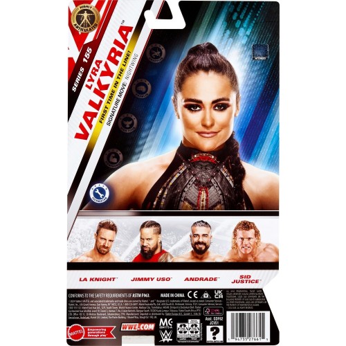 Mattel Wwe Παιδική Φιγούρα Παιχνιδιού Lyra Valkyria 15 Εκ. GDF62 / JCV51 194735276615