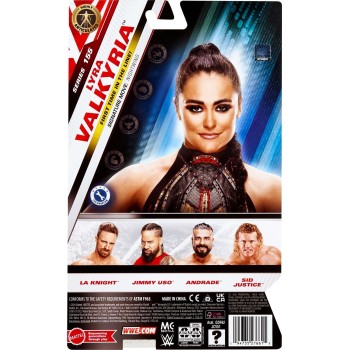 Mattel Wwe Παιδική Φιγούρα Παιχνιδιού Lyra Valkyria 15 Εκ. GDF62 / JCV51 194735276615
