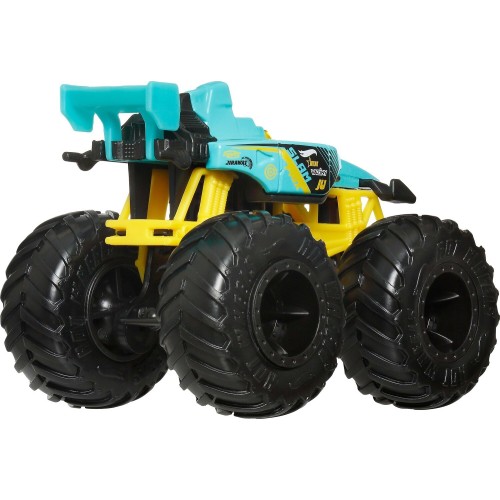Mattel Hot Wheels Monster Trucks Όχημα Με Αυτοκινητακι Hw Mt Die-Cast And Truck 6 GRH81 / JJT57 194735341498