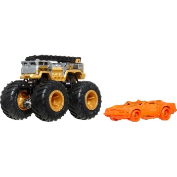 Mattel Hot Wheels Monster Trucks Όχημα Με Αυτοκινητακι Hw Mt Die-Cast And Truck 8 GRH81 / JJT59 194735341528