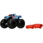 Mattel hot wheels monster trucks όχημα με αυτοκινητακι hw mt die-cast and truck 13 GRH81 / JJT64 194735341627