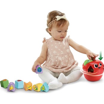 VTech Educational Game Fun Apple With Shapes VTE56460 3417765646034