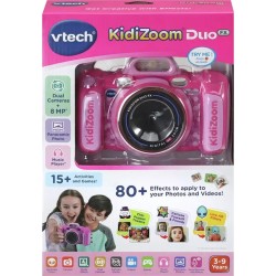 VTech Εκπαιδευτικό Παιχνίδι Kidizoom - Φωτογραφική Κάμερα Duo FX Compact Ροζ VTE51995 3417765199530