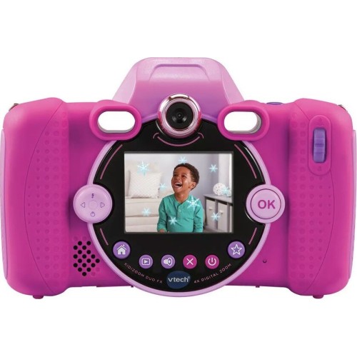 VTech Εκπαιδευτικό Παιχνίδι Kidizoom - Φωτογραφική Κάμερα Duo FX Compact Ροζ VTE51995 3417765199530